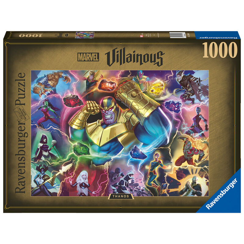 Puzzle Thanos Villanos Marvel 1000pzs de RAVENSBURGER - Frikibase.com