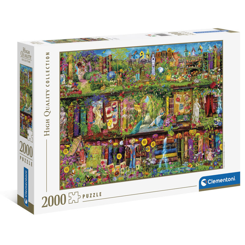 Puzzle The Garden Shelf 2000pzs de CLEMENTONI - Frikibase.com