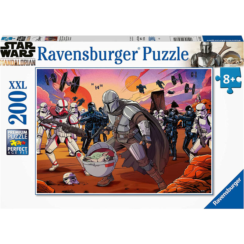 Puzzle The Mandalorian Star Wars 200pzs de RAVENSBURGER - Frikibase.com