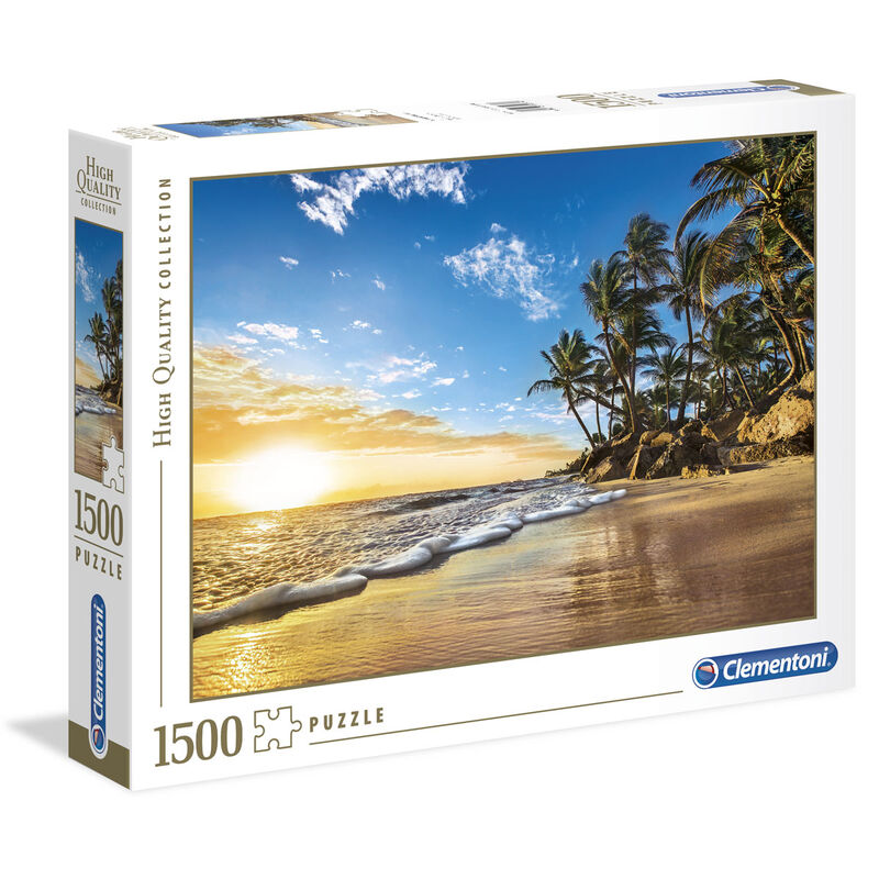 Puzzle Tropical Sunrise 1500pzs de CLEMENTONI - Frikibase.com