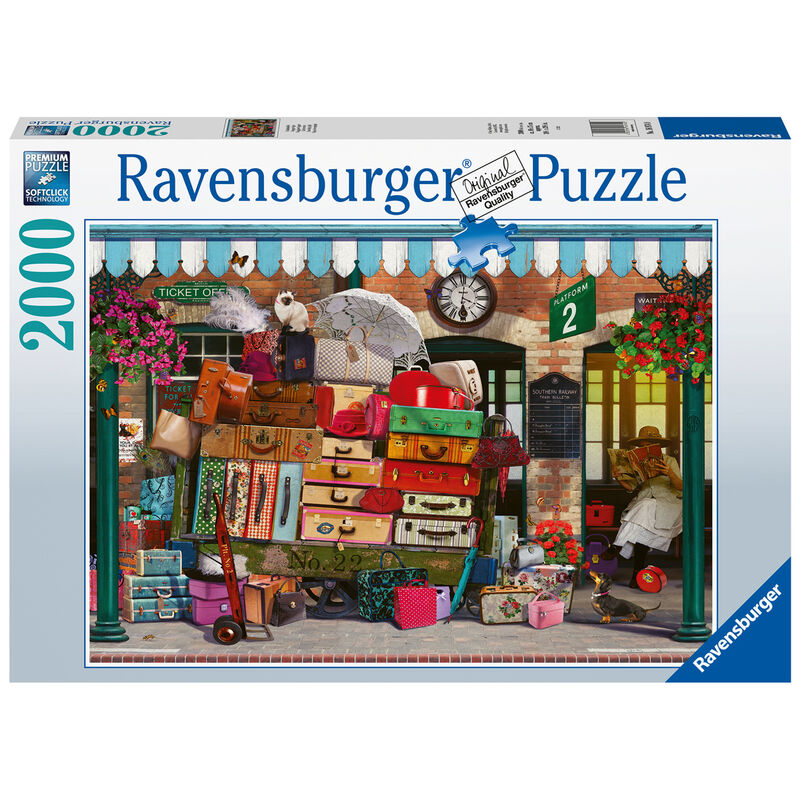 Puzzle Viajar sin equipaje 2000pzs de RAVENSBURGER - Frikibase.com