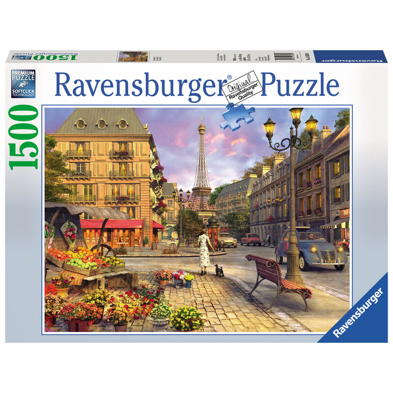 Puzzle Vintage Paris 1500pzs de RAVENSBURGER - Frikibase.com