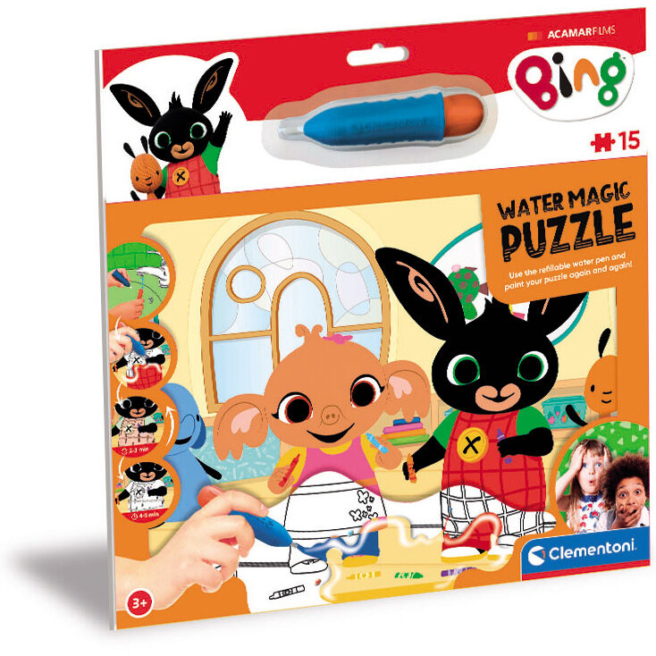 Puzzle Water Magic Bing 15pzs de CLEMENTONI - Frikibase.com