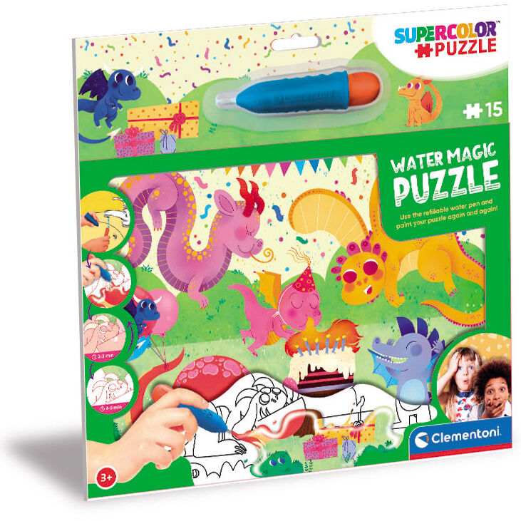 Puzzle Water Magic Dragon 15pzs de CLEMENTONI - Frikibase.com