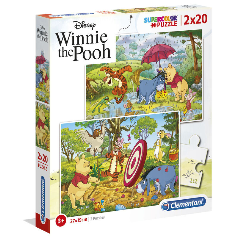 Puzzle Winnie The Pooh Disney 2x20pzs de CLEMENTONI - Frikibase.com