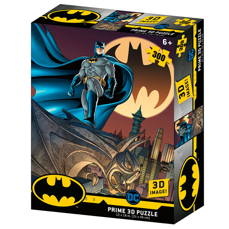 Puzzle lenticular Batseñal Batman DC Comics 300pzs de PRIME 3D - Frikibase.com