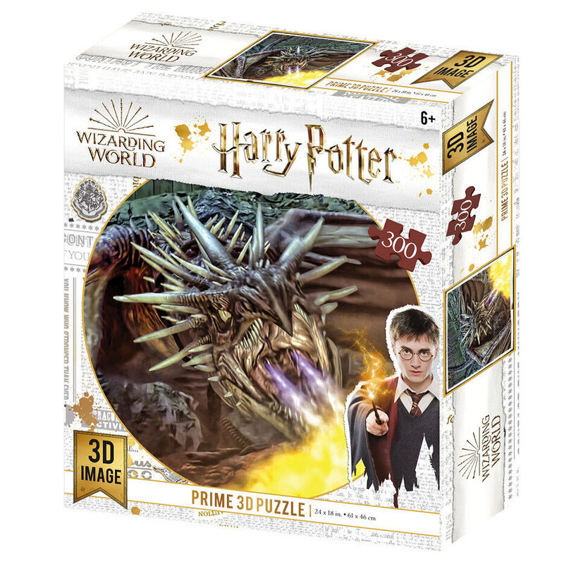 Puzzle lenticular Dragon Harry Potter 300pzs de PRIME 3D - Frikibase.com