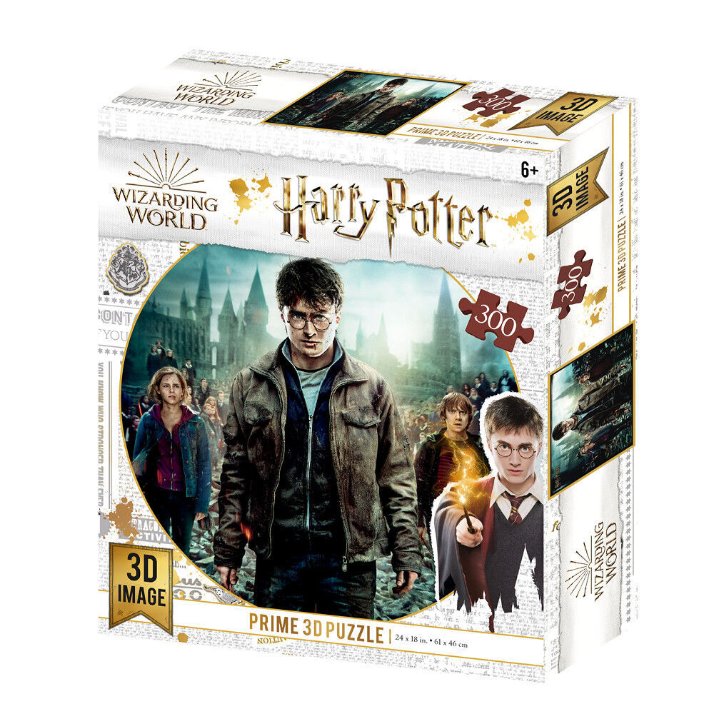 Puzzle lenticular Harry Hermione y Ron Harry Potter 300pzs de PRIME 3D - Frikibase.com