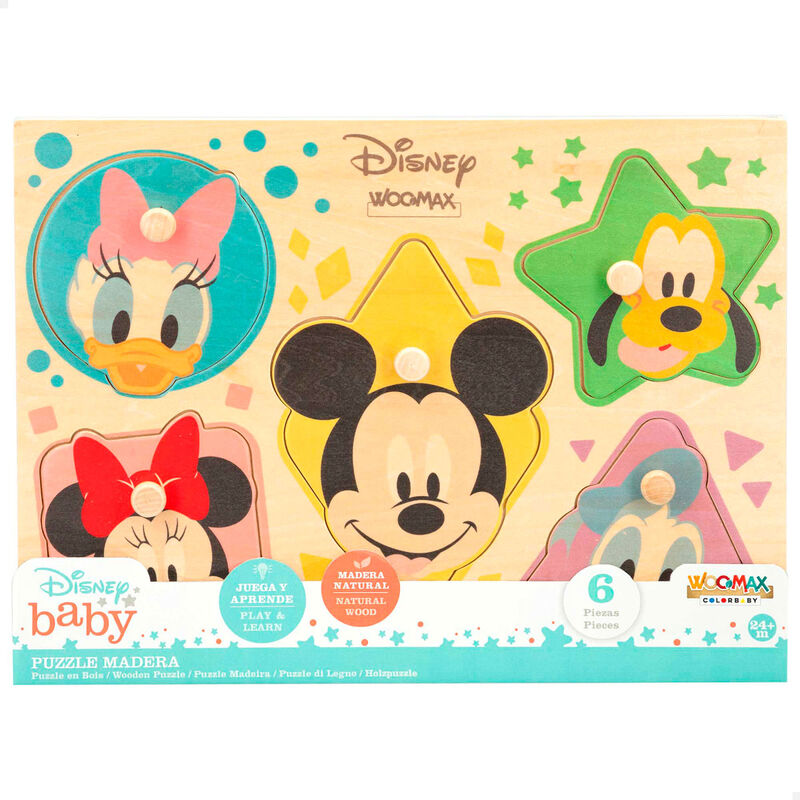 Puzzle madera Disney de WOOMAX - Frikibase.com