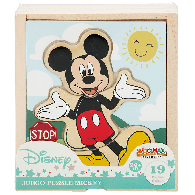 Puzzle madera Mickey Disney de WOOMAX - Frikibase.com