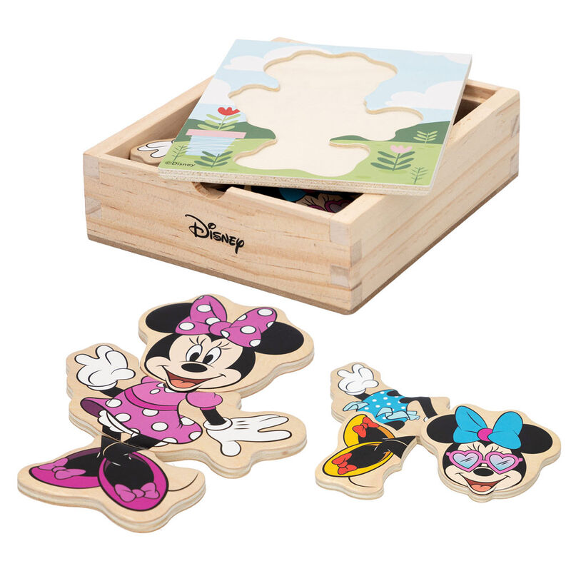 Puzzle madera Minnie Disney 19pzs de WOOMAX - Frikibase.com