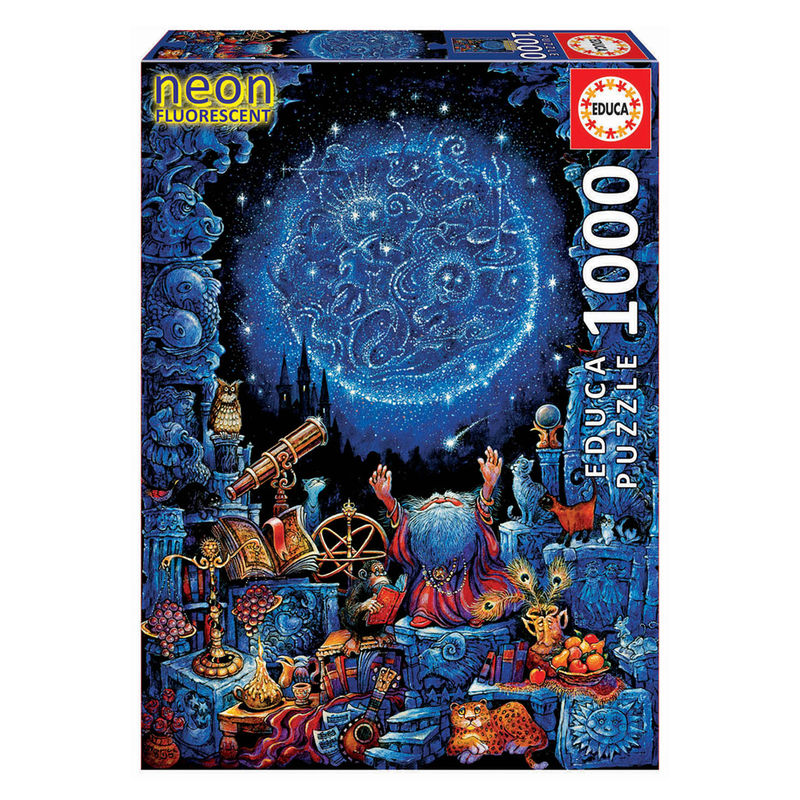 Puzzle neon Astrologo 1000pzs de EDUCA BORRAS - Frikibase.com