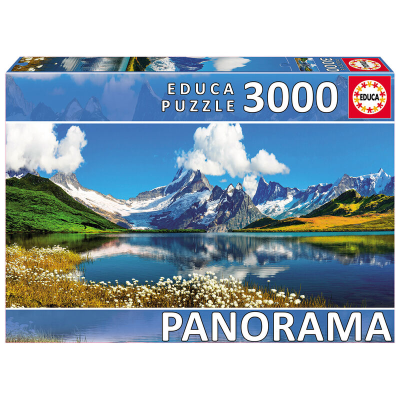 Puzzle panorama Lago Bachalpsee Suiza 3000pzs de EDUCA BORRAS - Frikibase.com