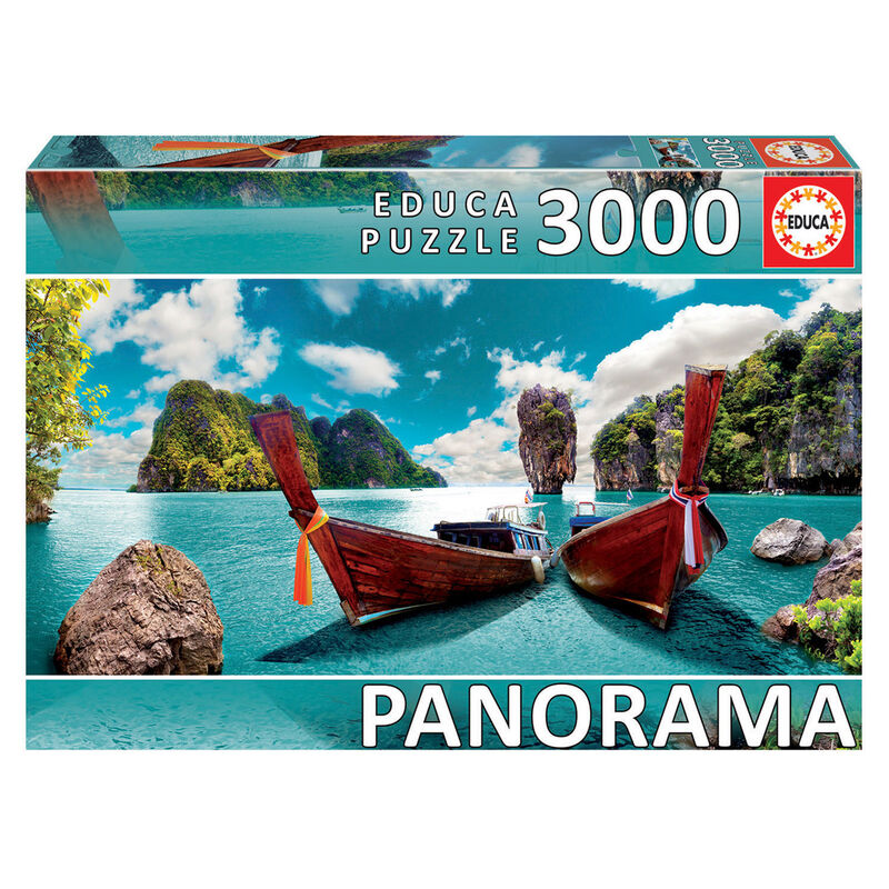 Puzzle panorama Phuket Tailandia 3000pzs de EDUCA BORRAS - Frikibase.com