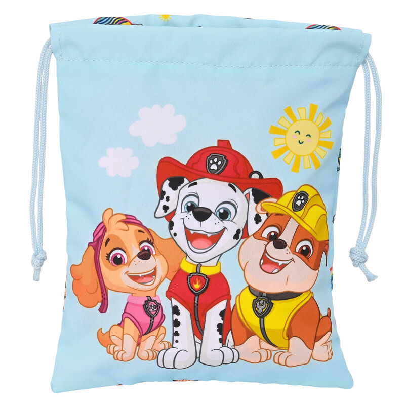 Saco merienda Sunshine Patrulla Canina Paw Patrol 25cm de SAFTA - Frikibase.com