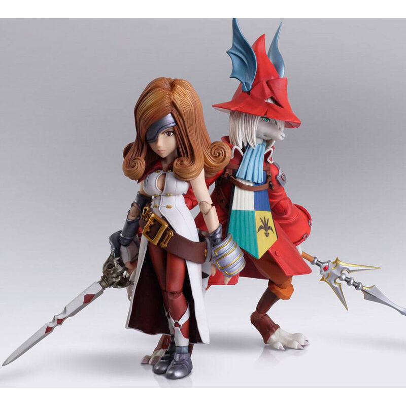 Set 2 figuras Bring Arts Freya Crescent y Beatrix Final Fantasy IX 12-16cm de SQUARE-ENIX - Frikibase.com