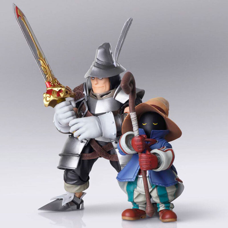 Set 2 figuras Bring Arts Vivi Ornitier y Adelbert Steiner Final Fantasy IX 10-15cm de SQUARE-ENIX - Frikibase.com