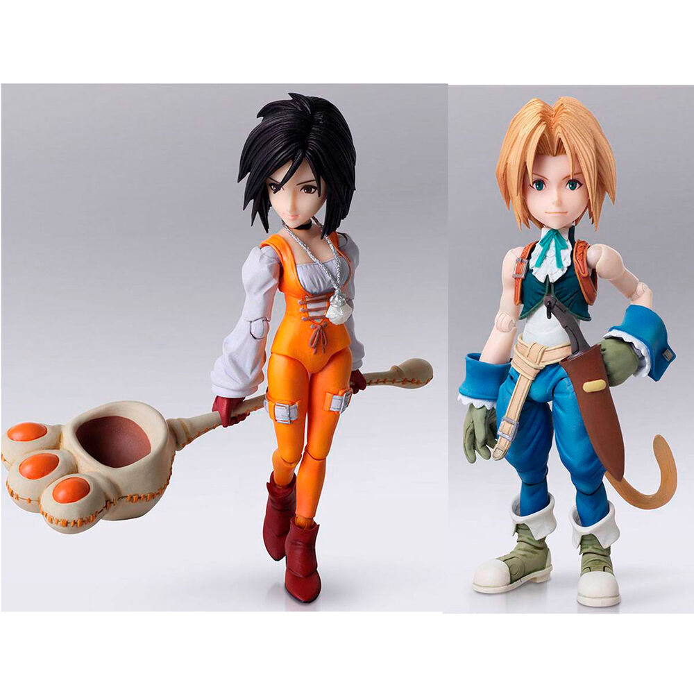 Set 2 figuras Bring Arts Zidane Tribal y Garnet Til Alexandros XVII Final Fantasy IX 12-17cm de SQUARE-ENIX - Frikibase.com