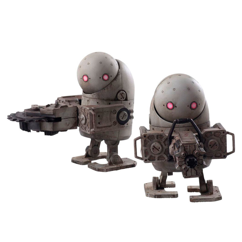 Set 2 figuras Machine Lifeforms NieR Automata Bring Arts 9cm de SQUARE-ENIX - Frikibase.com