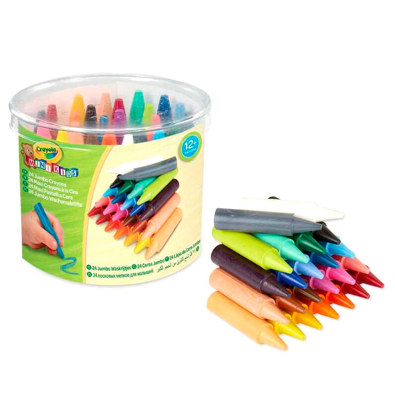 Set 24 Ceras Jumbo Lavables Crayola de CRAYOLA - Frikibase.com