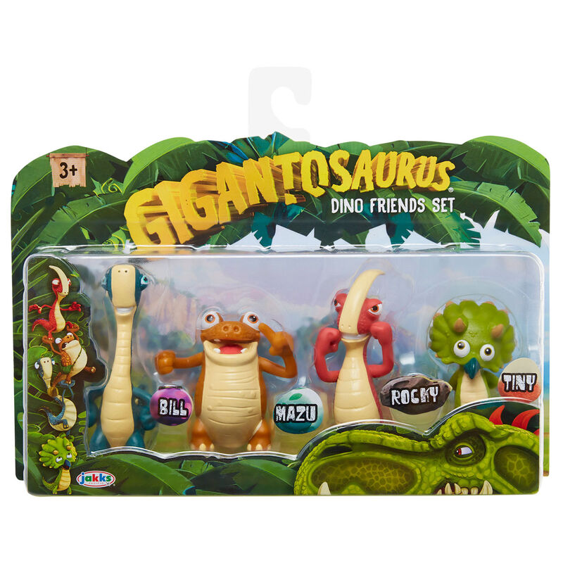 Set 4 figuras Dino Friends Gigantosaurus de JAKKS PACIFIC - Frikibase.com