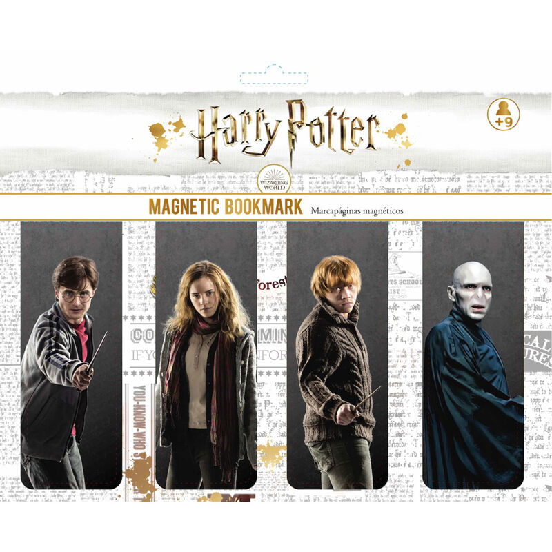 Set Marcapaginas Magneticos Personajes Harry Potter