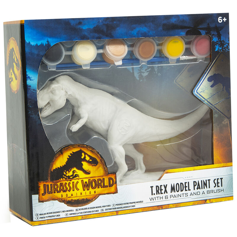 Set de Pintura Modelos T-Rex Jurassic World de UNIVERSAL STUDIOS - Frikibase.com