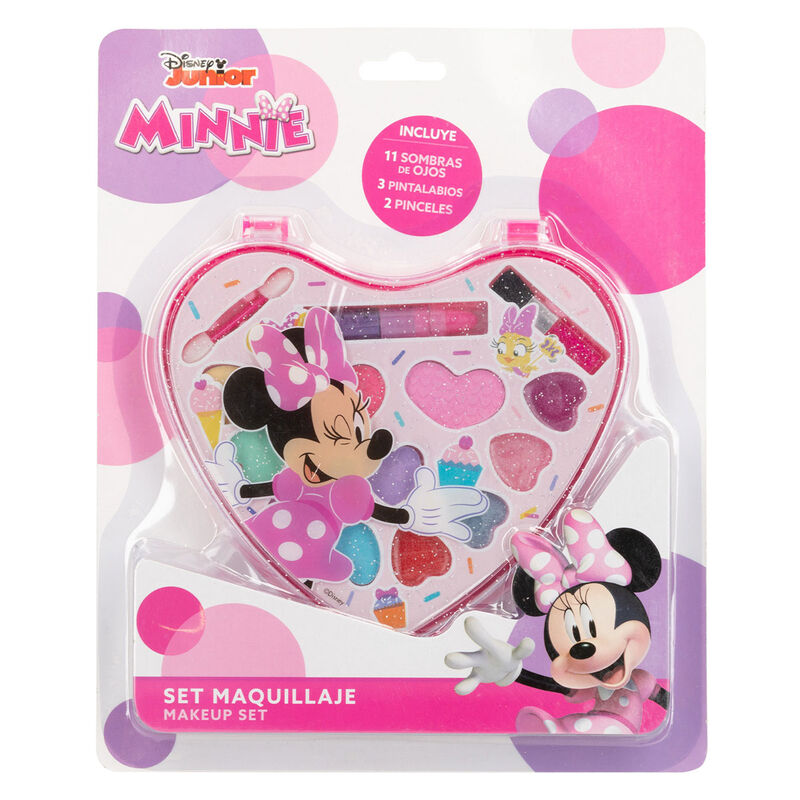 Set maquillaje corazon Minnie Disney