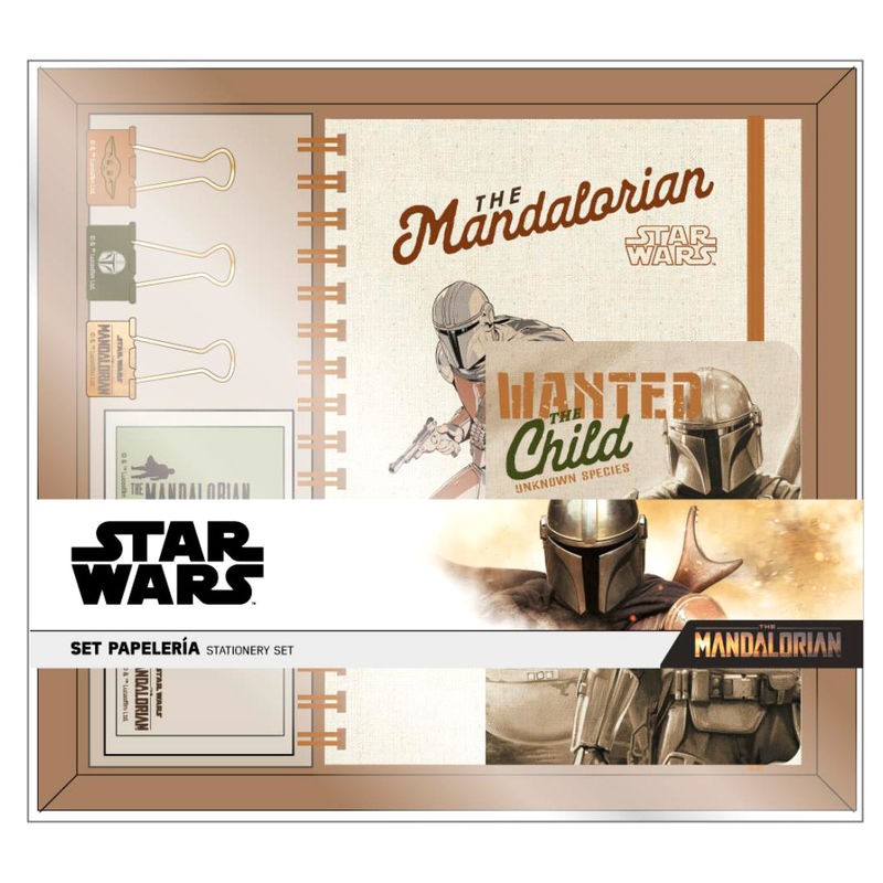 Set papeleria Yoda Child The Mandalorian Star Wars de CERDÁ - Frikibase.com