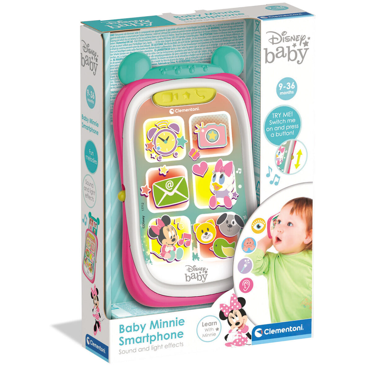 Smartphone Baby Minnie Disney de CLEMENTONI - Frikibase.com