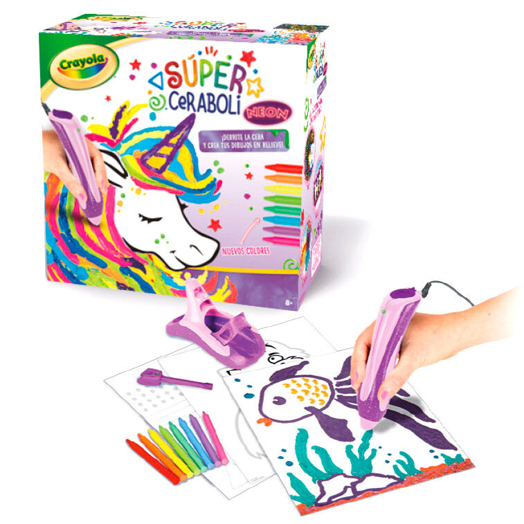 Super Ceraboli Unicornio Neon Crayola de CRAYOLA - Frikibase.com