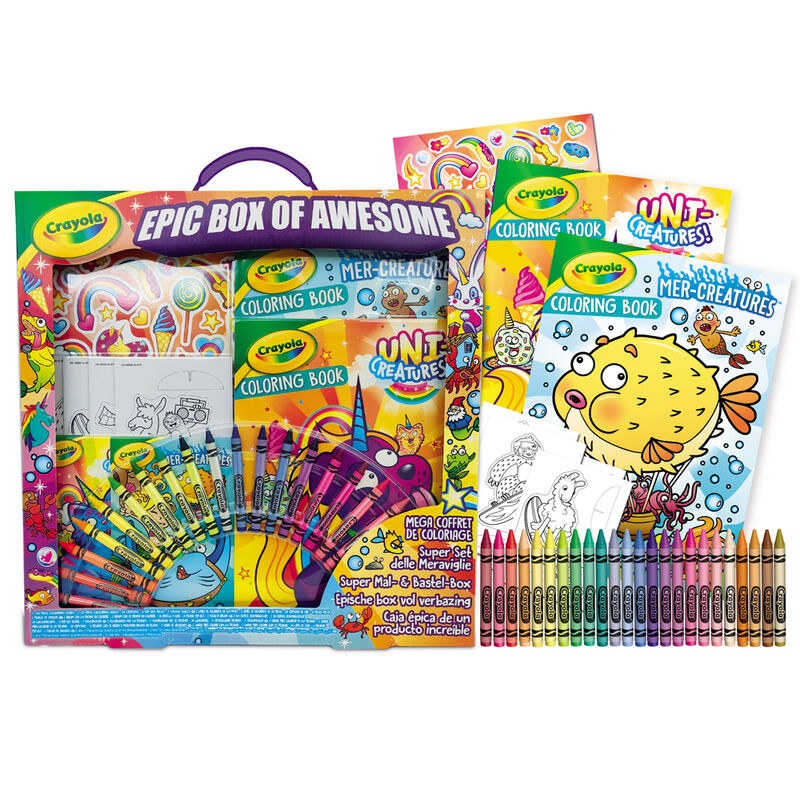 Super set creativo coloring book Crayola de CRAYOLA - Frikibase.com