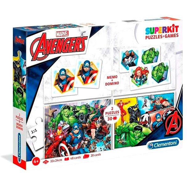 SuperKit Vengadores Avengers Marvel de CLEMENTONI - Frikibase.com