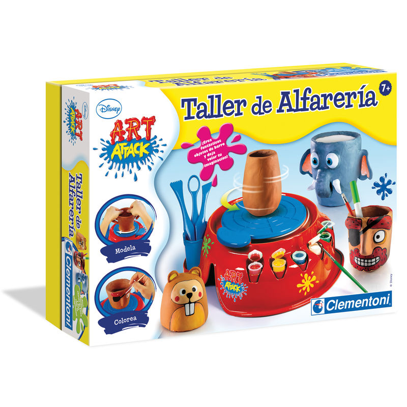 Taller de Alfareria Art Attack de CLEMENTONI - Frikibase.com