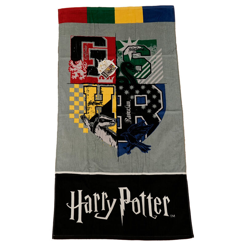 Toalla Hogwarts Harry Potter algodon de WARNER BROS. - Frikibase.com