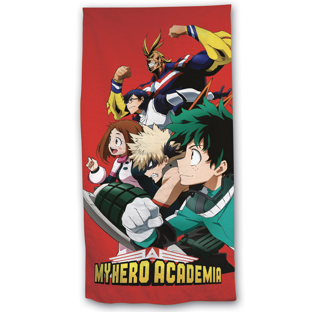 Toalla My Hero Academia microfibra de BONES - Frikibase.com