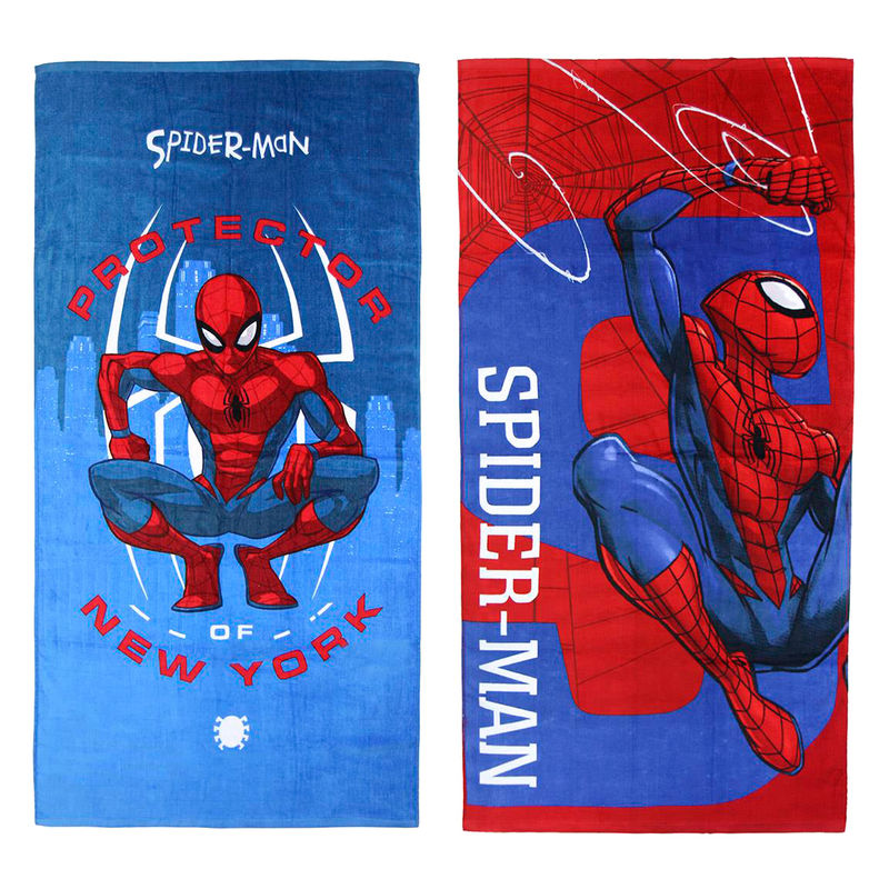 Toalla Spiderman Marvel algodon surtido de CERDÁ - Frikibase.com