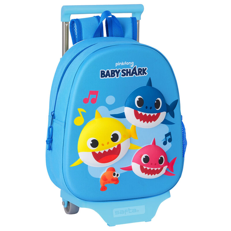 Trolley 3D Baby Shark 32cm de SAFTA - Frikibase.com