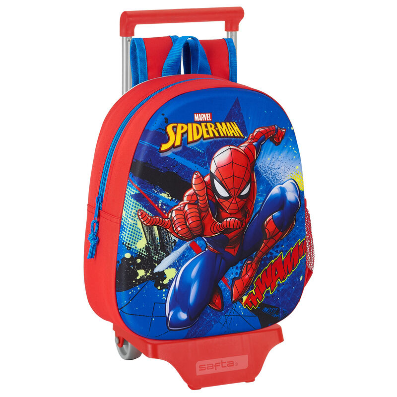 Trolley 3D Spiderman Marvel 32cm de SAFTA - Frikibase.com