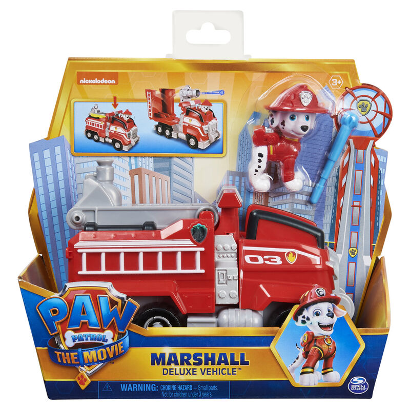 Vehiculo Deluxe Marshall Patrulla Canina Paw Patrol de SPIN MASTER - Frikibase.com