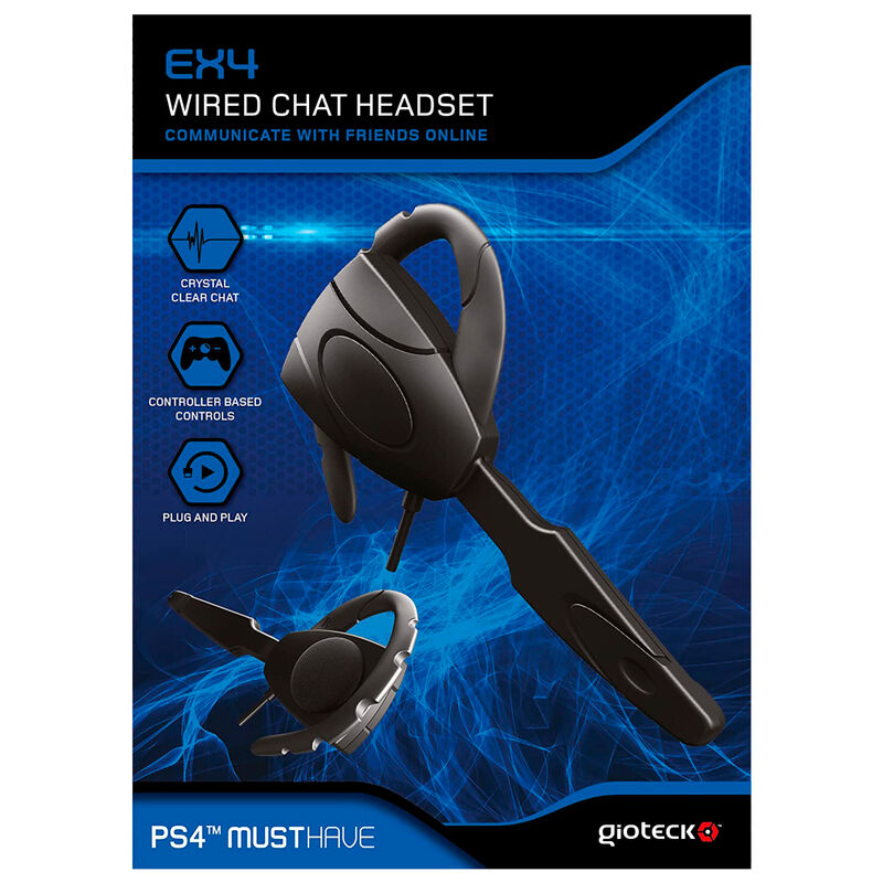 Auricular con cable EX4 PlayStation 4 de GIOTECK - Frikibase.com