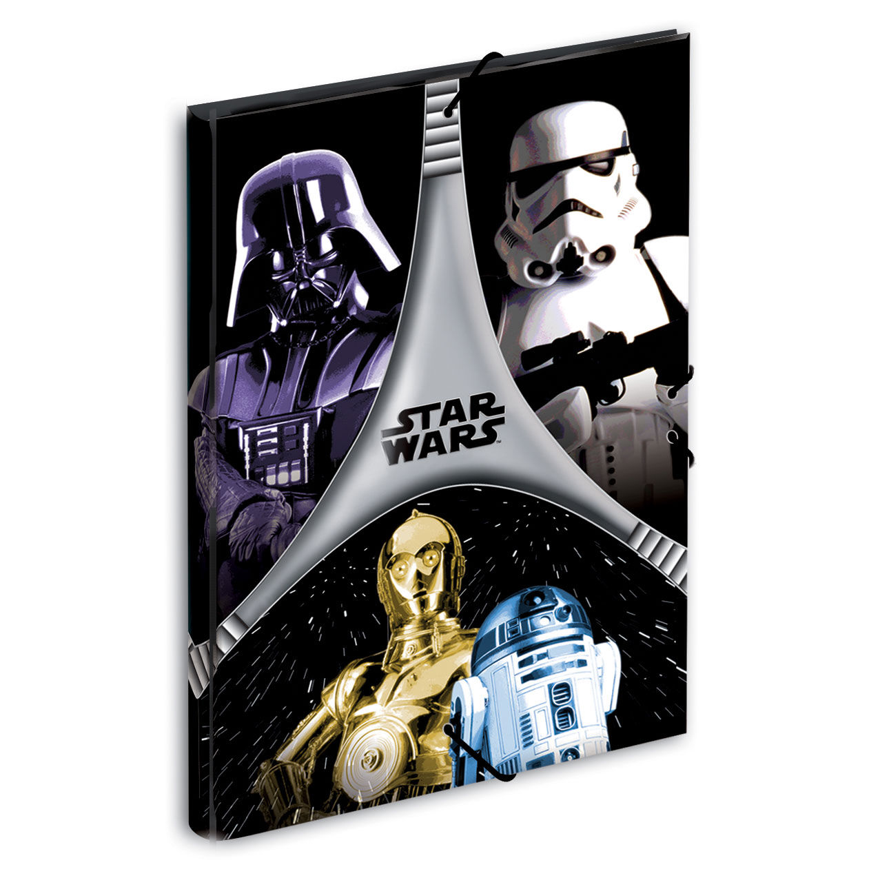 Carpeta Star Wars Flash A4 gomas solapas de PERONA - Frikibase.com