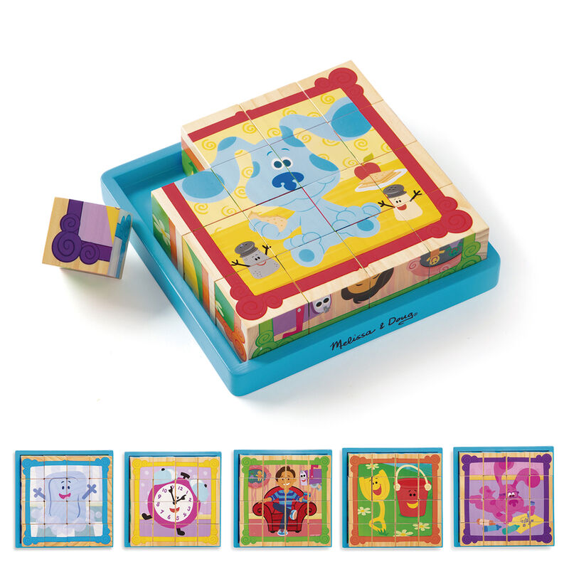 Cubo Puzzle Blues Cubes and you 16pzs de MELISSA AND DOUG - Frikibase.com