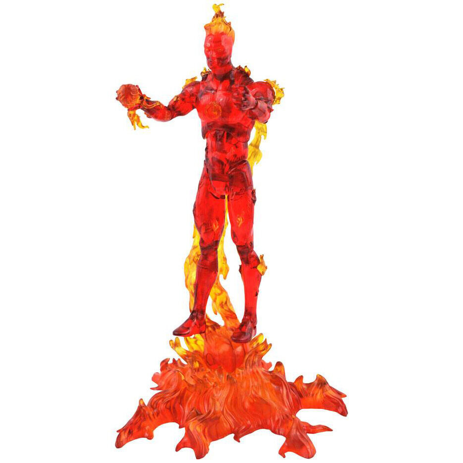 Figura Antorcha Humana Marvel 18cm de DIAMOND SELECT - Frikibase.com