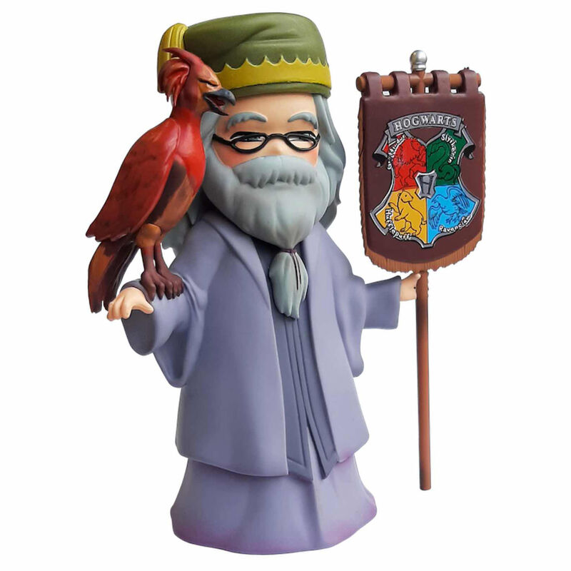 Figura Dumbledore y Fumseck Harry Potter 15cm de PLASTOY - Frikibase.com