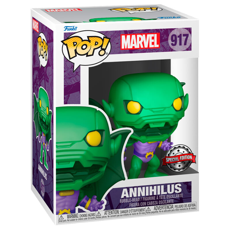 Figura POP Marvel Annihilus with Magic Rod Exclusive de FUNKO - Frikibase.com