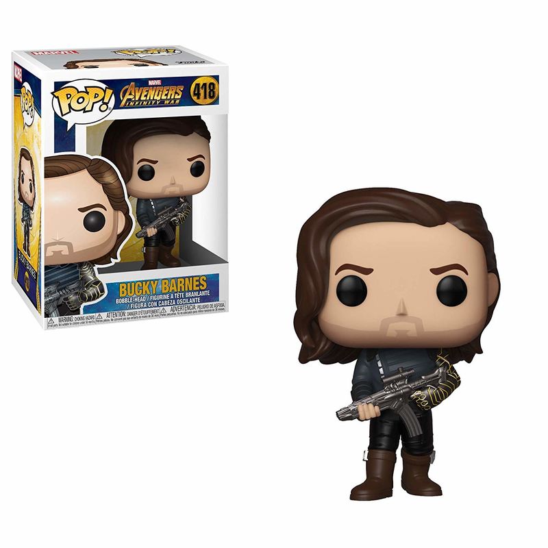 Figura POP Marvel Infinity War Bucky Barnes Weapon de FUNKO - Frikibase.com