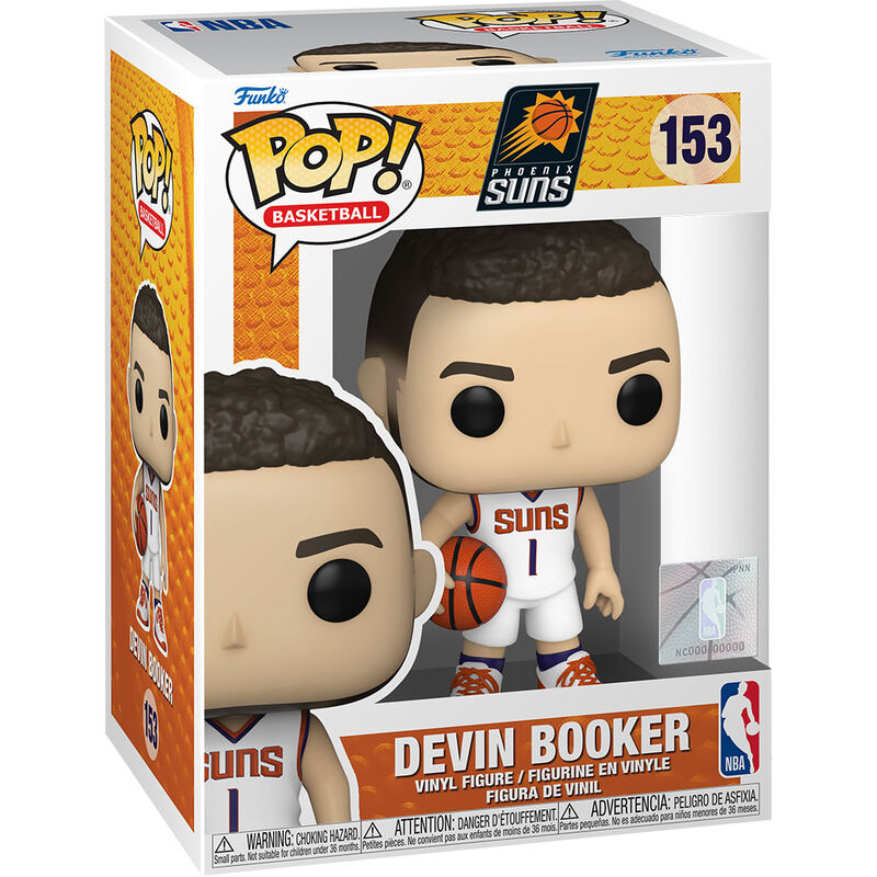 Figura POP NBA Suns Devin Booker de FUNKO - Frikibase.com