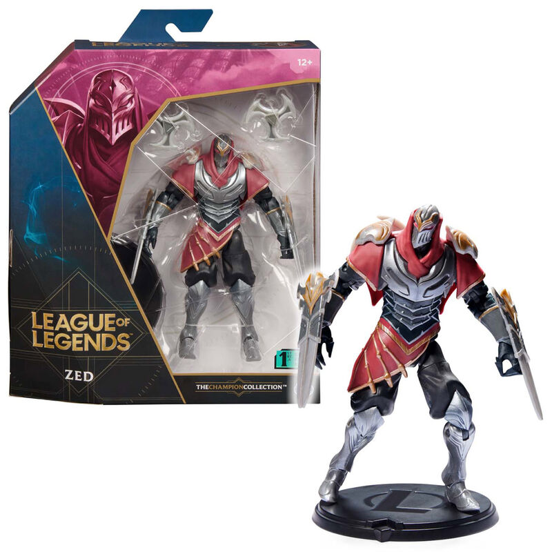 Figura Zed League of Legends 15cm de SPIN MASTER - Frikibase.com