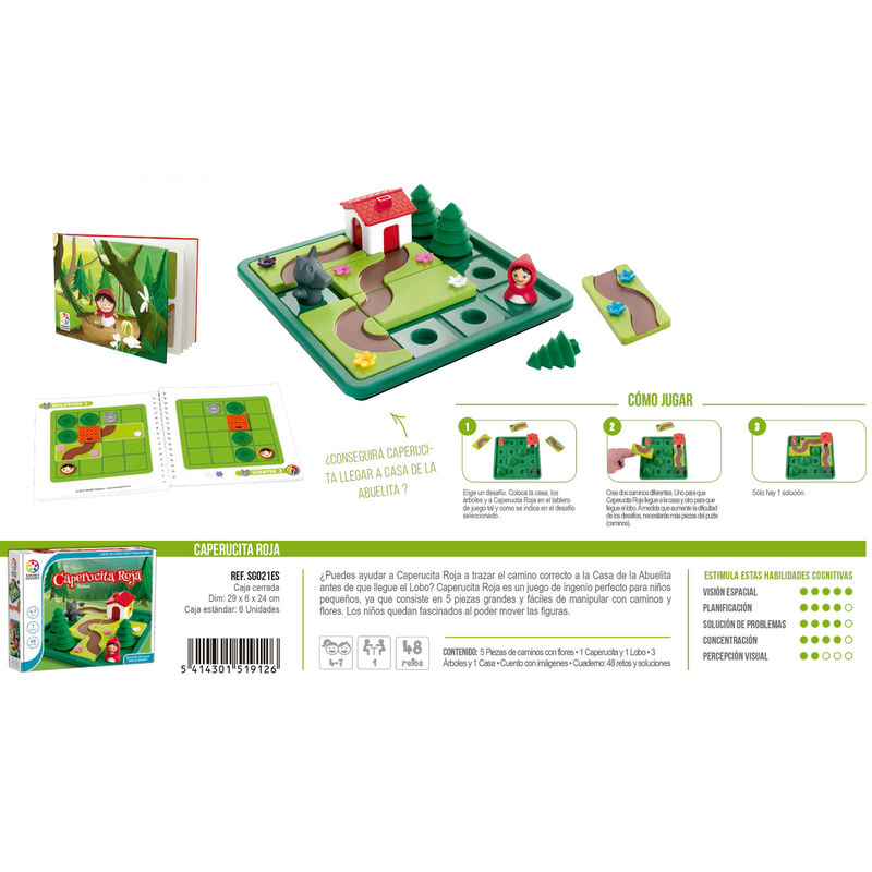 Juego Caperucita Roja de SMART GAMES - Frikibase.com